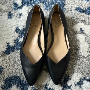 Black Naturalizer Flats Size 8 Wide Women’s